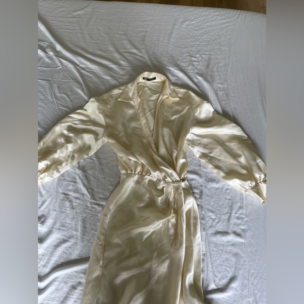 Satin Maxi dress